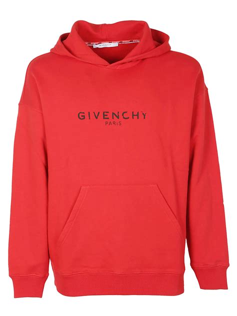 givenchy hoodie womens red